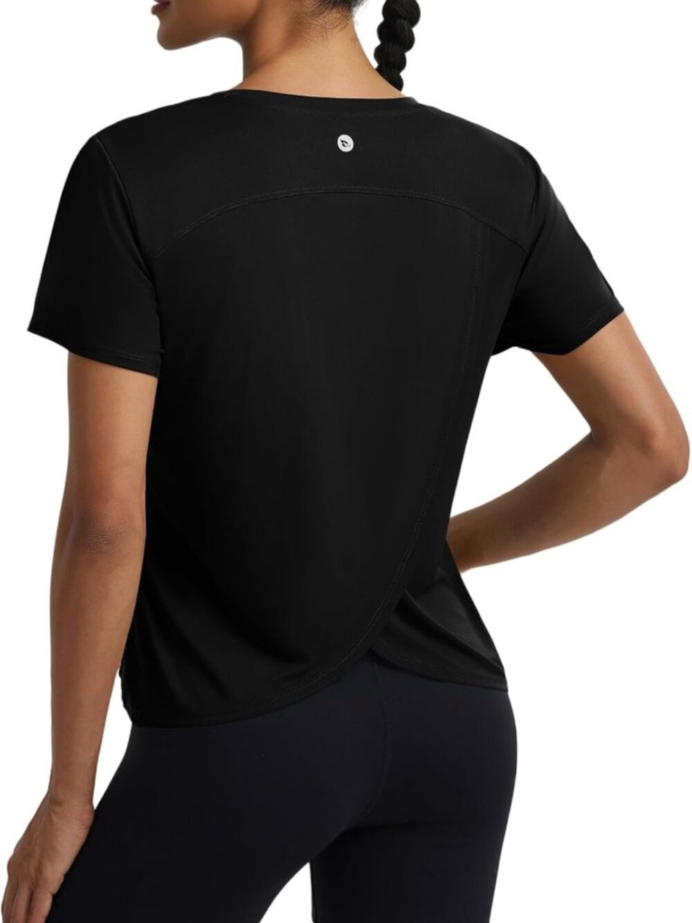 Women's Short Sleeve Athletic Workout Tops - Breathable, Lightweight & Stylish